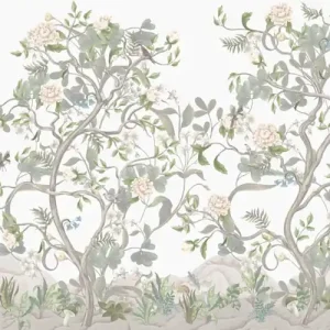 Luxus-Fototapete Landschaft mit Blumen, Z34976, Elie Saab 2 Beliebt