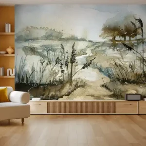 Jetzt Kaufen Fototapete nach Maß, Landschaft, Aquarell, 10095, Vavex