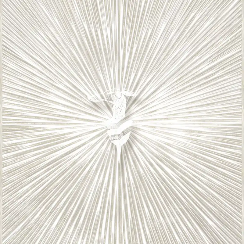 Luxus-geometrische Tapete, beige, Z30346, Casa 8, Trussardi Schnäppchen