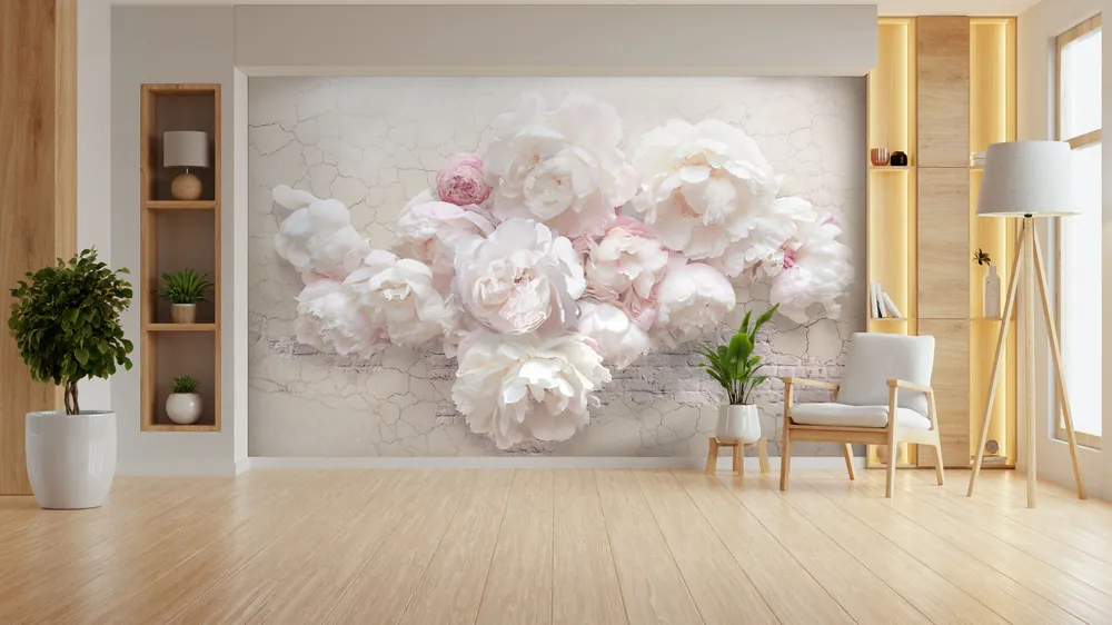 Fototapete nach Maß, Blumen, Pfingstrosen, 10116, Vavex Begrenztes Angebot