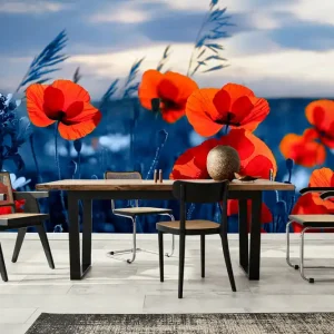 Fototapeten nach Maß, Mohnblumen, 10202, Vavex Online Kaufen
