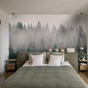 Fototapete nach Maß, Nebel über dem Wald, 10197, Vavex Markenware