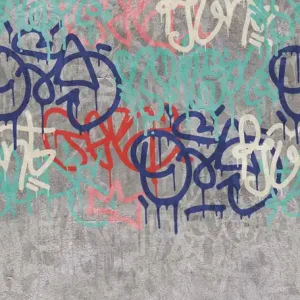 Fototapete Graffiti A35201, 159 x 280 cm, Designer, Murals, Grandeco Angebot