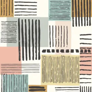 Aktuell Geometrická obrazová tapeta 377205, 186x280cm, Stripes+, Eijffinger