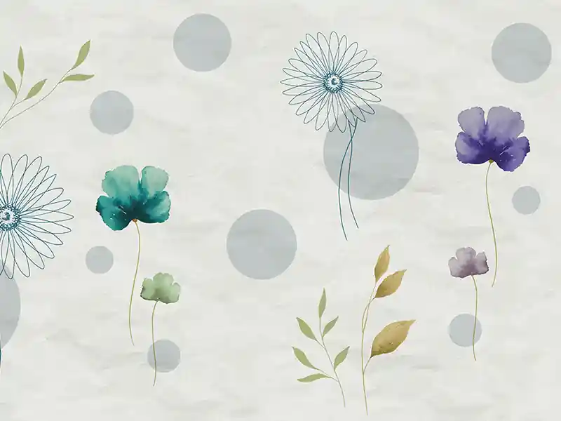 Fototapete Blumen, Z66885, 5,10 X 3 m, Satin Flowers, Zambaiti Parati Markenware