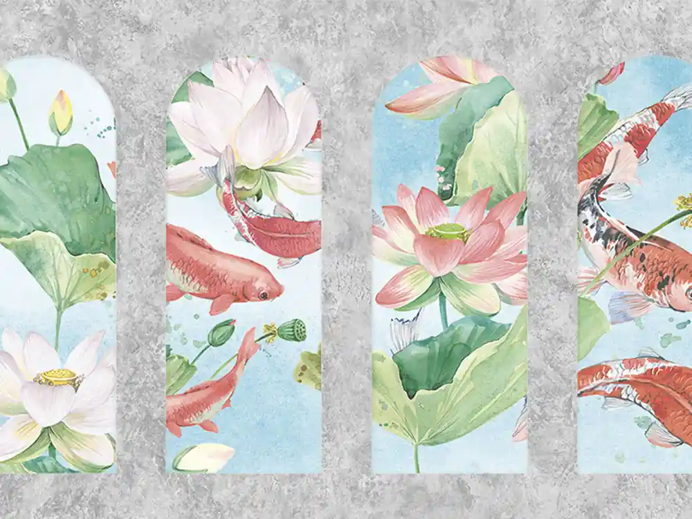 Mega-Angebot Fototapete, Arkade mit Wasseroberfläche, Z66868, 5,10 X 3 m, Satin Flowers, Zambaiti Parati