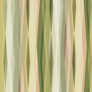 Neue Ware Tapete, Grün-Beige, Grafisches Muster, 89010, Naomi, Novamur