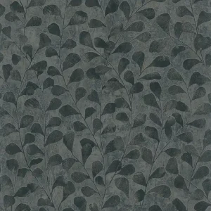 Schnäppchen Tapete, Schwarz-Gold, Zweige, Blätter, 82503, Naomi, Novamur