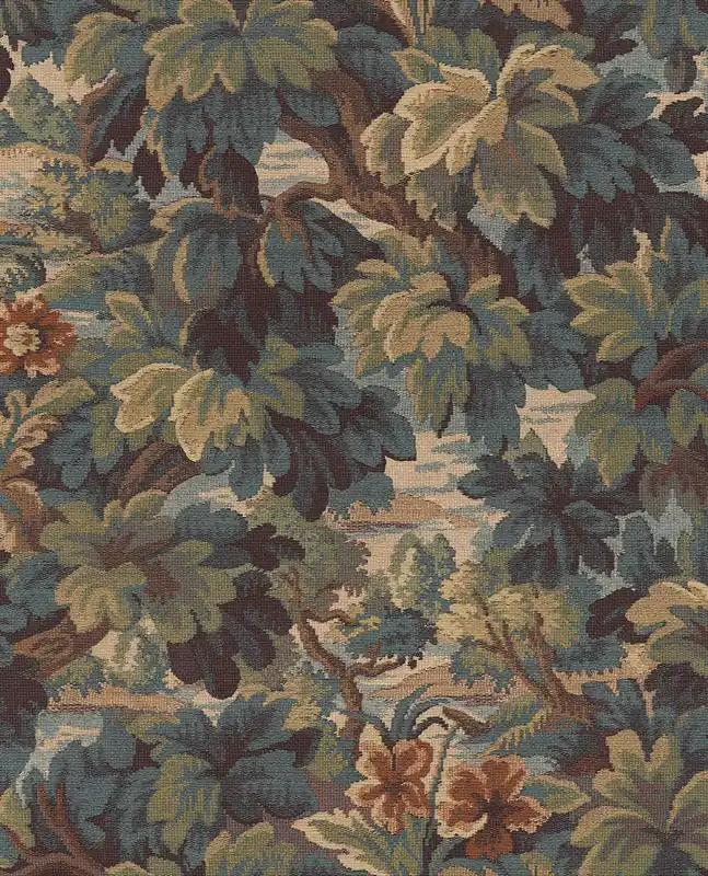 Beliebt Tapete, Grün-Braun, Blätter, Bäume, 351241, Magnifique, Eijffinger