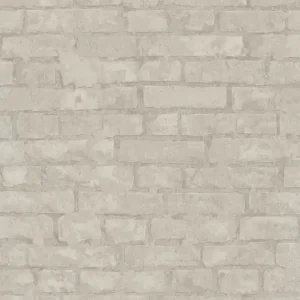 Bestpreis Tapete, Grau-Braun, Ziegel, Ziegelwand, 34612, Terra, Marburg