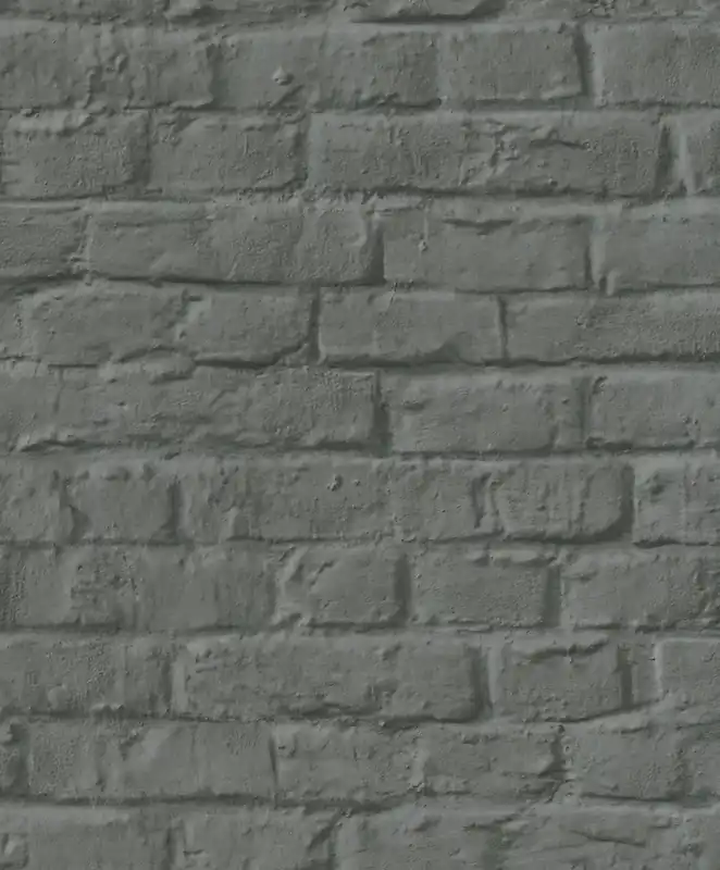 Schneller Versand Tapete, Grau-Schwarz, Ziegel, Ziegelwand, 34170, Loft Superior, Marburg