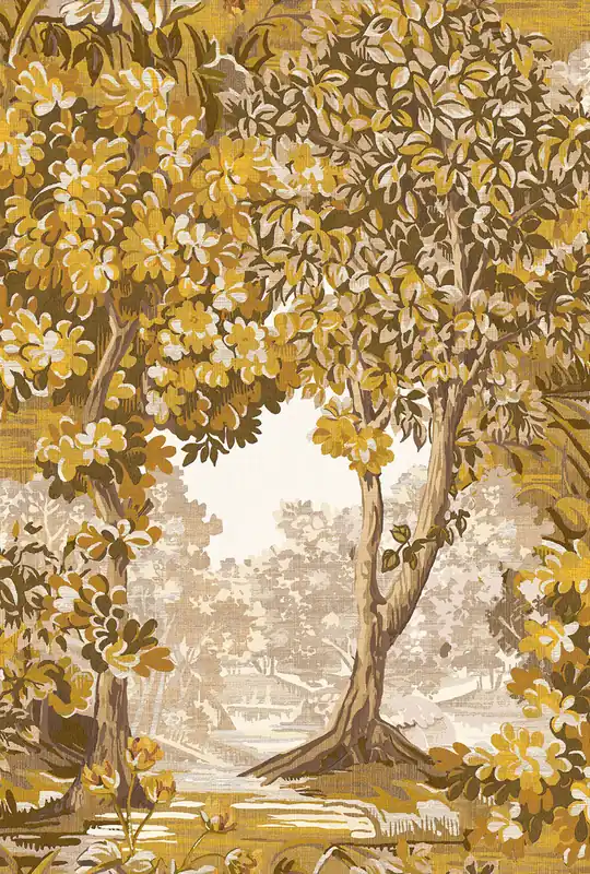 Tapete, braun, Bäume, 127899, Arboretum, Graham Brown Premium Bestseller