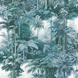 Heißes Angebot Tapete, blau, Palmen, Dschungel, 127915, Arboretum, Graham Brown Premium