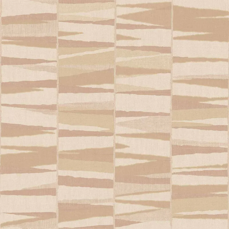 Geometrische Tapete, beige-rosa, 32444, Vitalis, Parato by Cristiana Masi Neuheit