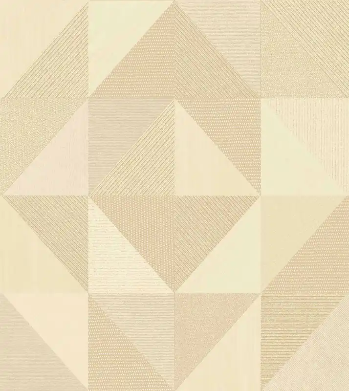 Echt Geometrische Tapete, beige, 32411, Vitalis, Parato by Cristiana Masi