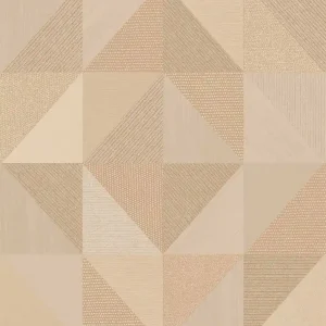 Kracherpreis Geometrische Tapete, braun-beige, 32413, Vitalis, Parato by Cristiana Masi
