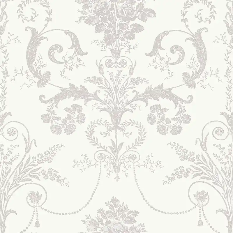 Tapete mit floralen Ornamenten 113385, Laura Ashley, Graham & Brown Zertifiziert