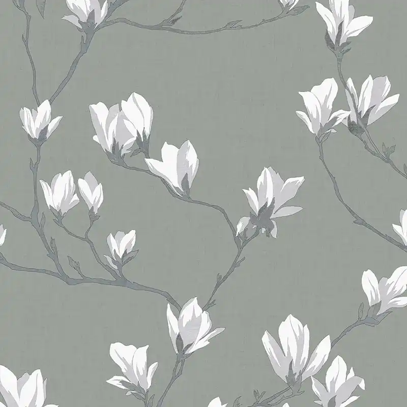 Tapete mit Magnolienblüten 113354, Laura Ashley, Graham & Brown Expressversand
